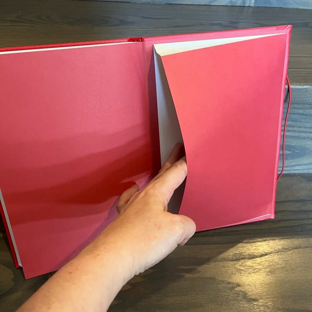 Kate Spade Red Hearts Journal Notebook